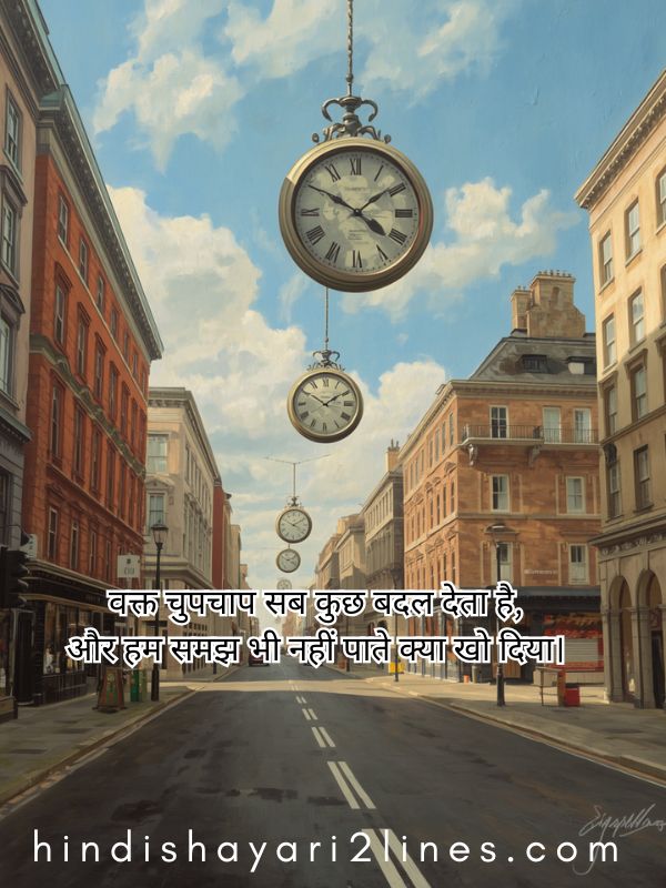 वक्त शायरी