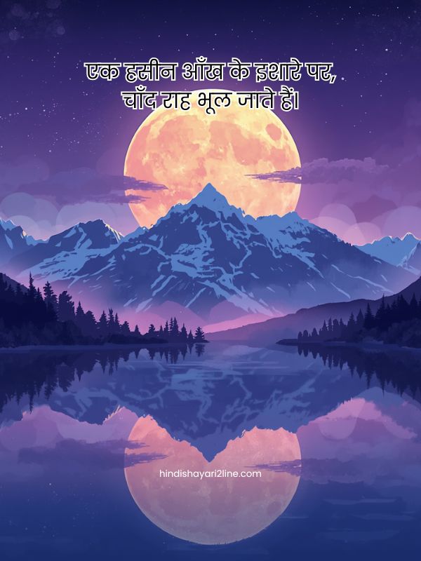 Best Chand Shayari in Hindi 