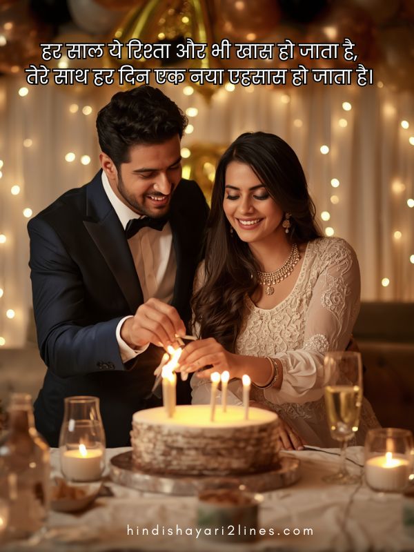 Marriage Anniversary Shayari in Hindi