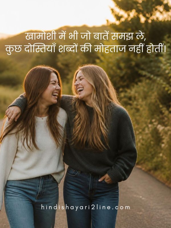 Dosti Par Shayari In Hindi