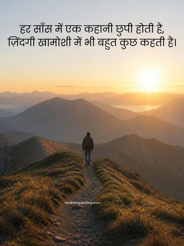 2 लाइन जिंदगी शायरी हिंदी में