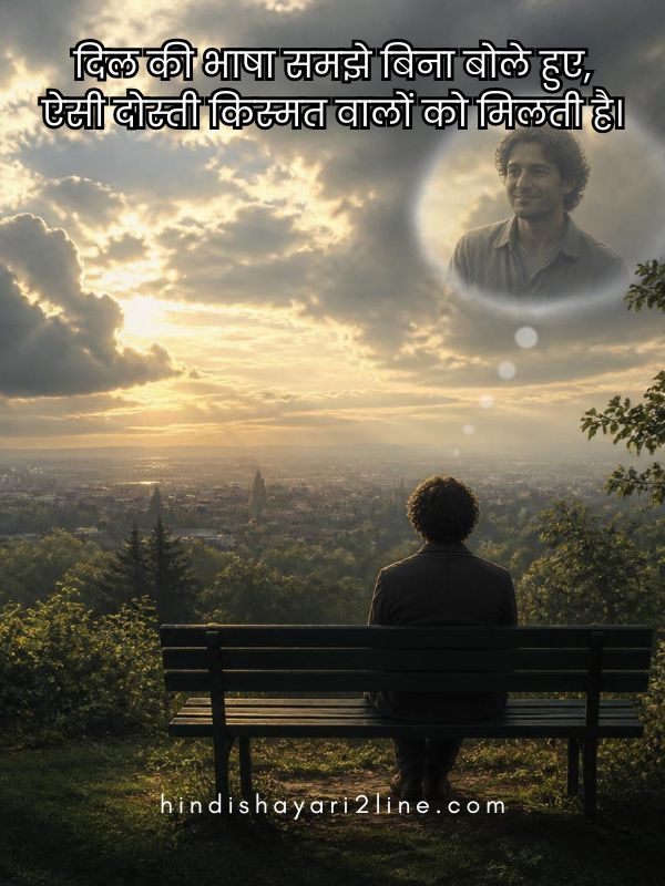 2 Line Dosti Shayari in Hindi