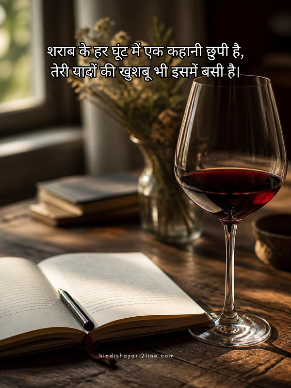 Wine Shayari in Hindi