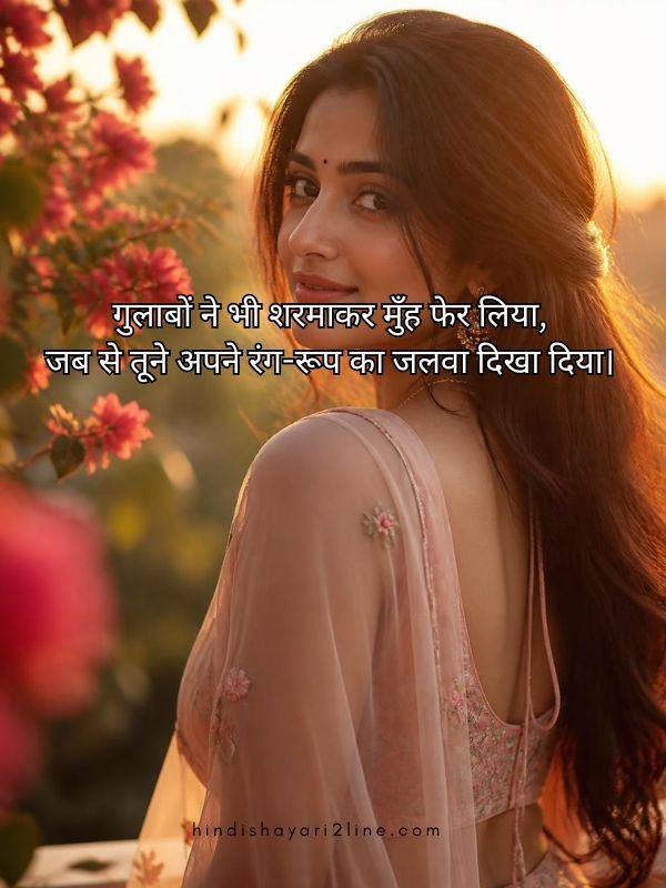 Beautiful Ladki Ki Tareef Shayari