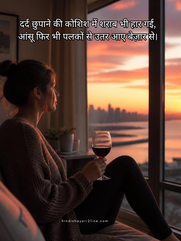 Heart Touching Sharab Shayari
