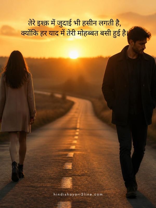 Romantic Love Judai Shayari